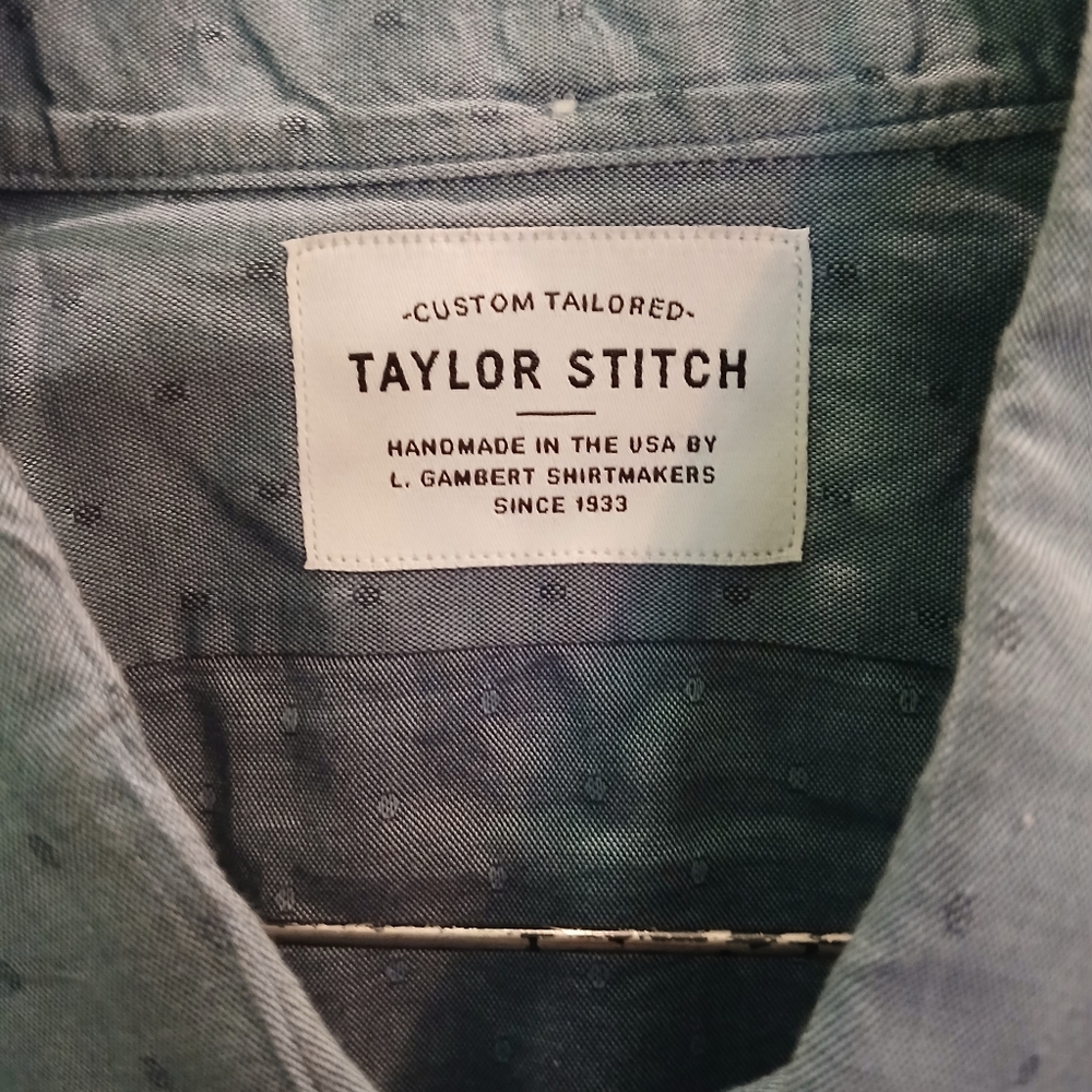 Taylor Stitch Custom Tailored Button-Down Shirt M… - image 2